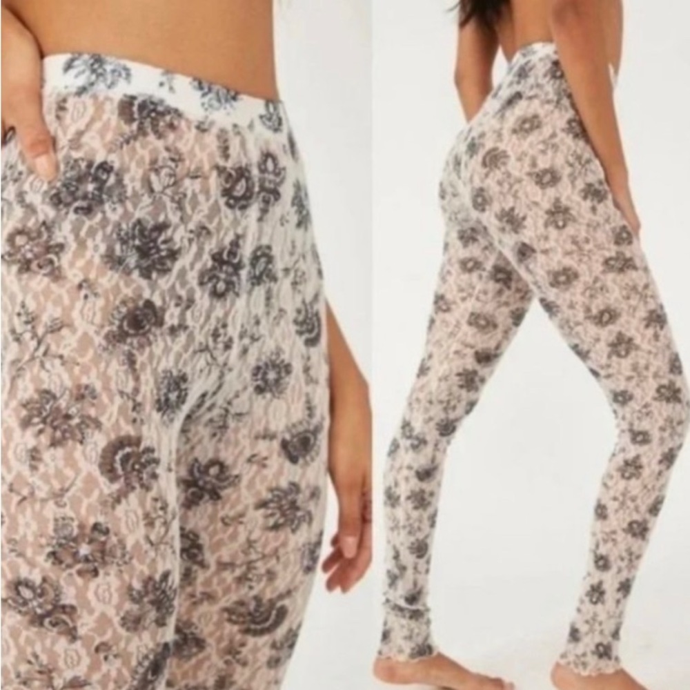 NWT Free People Layered In Lace Leggings - Picture 3 of 7